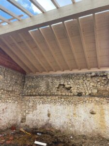 Reforma de tejados antiguos en Palencia.