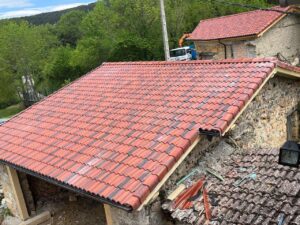 Reforma de tejados antiguos en Palencia.